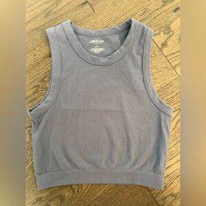 PACSUN Charcoal Ribbed Tank